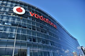 Vodafone office façade, Auckland, New Zealand