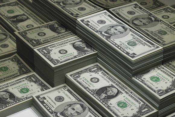 money dollars