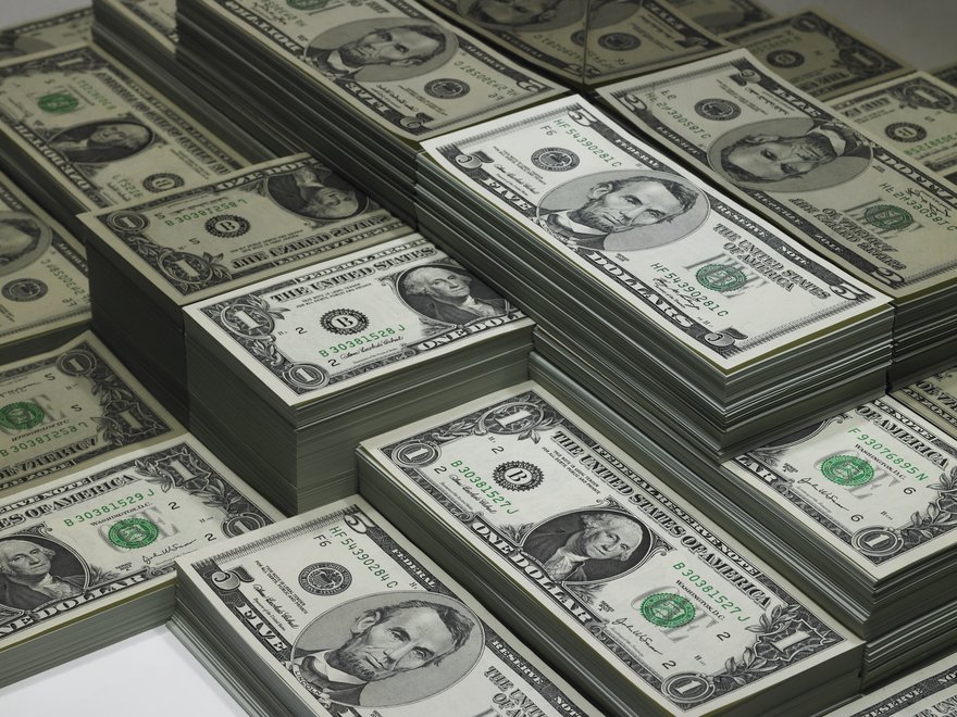 money dollars
