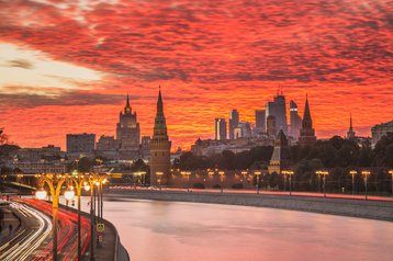 Moscow skyline