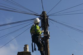 Telegraph pole UK