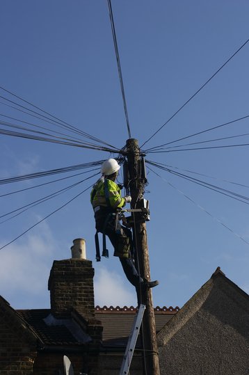 Telegraph pole UK