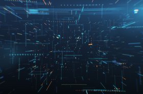 Generic technologic background vector