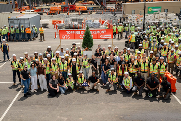 Gilbane - qts york south carolina topping out