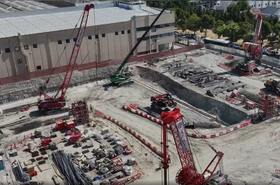 Global Shift Madrid 2 data center construction