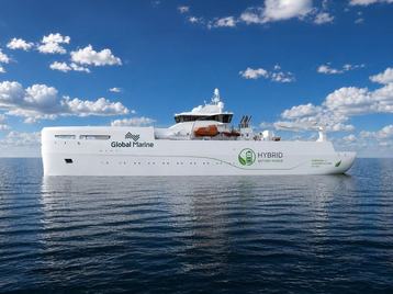 Global Marine Colombo Dockyard vessel