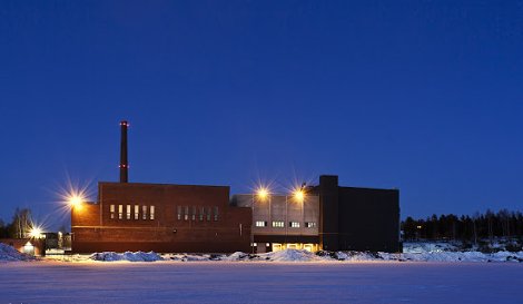 Google's data center in Hamina, Finland