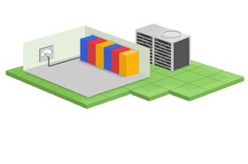 Google data center graphic