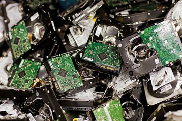 google destroyed hard drives