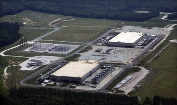 Google's Berkely County, South Carolina data center