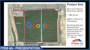 Google Mesa Arizona Data Center