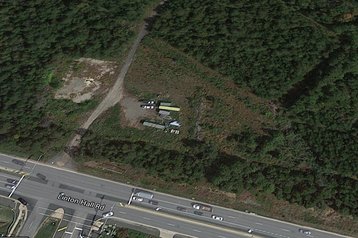 Google satellite prince william rollins ford road.png