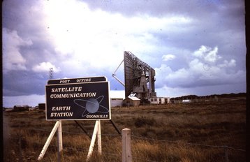 Goonhilly Satellite Earth Station in August 1965