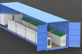 Green Revolution Cooling data center container