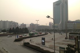 Guanggu city center