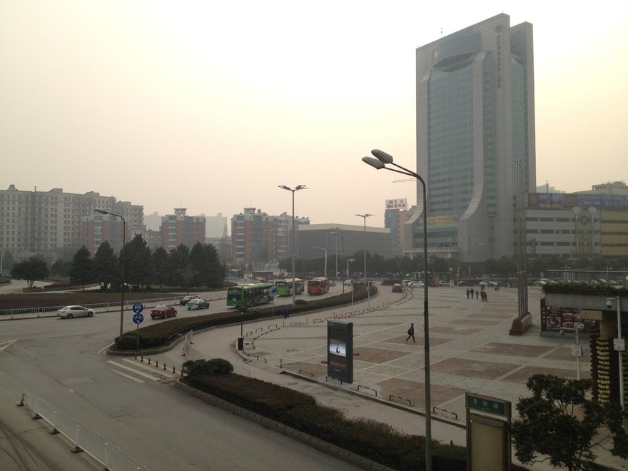 Guanggu city center