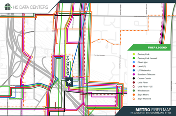 H5 Atlanta - metro fiber map