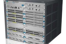 HP's OpenFlow-enabled 8200 zl switch. Image courtesy of HP.