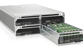 HP's Redstone, a server development platform built on Calxeda's EnergyCore ARM Cortex processors