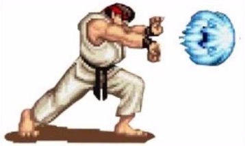 A classic Hadouken