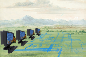 datacenters data centers nature environmental topography network