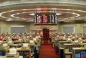 The Hong Kong Stock Exchange trading floor