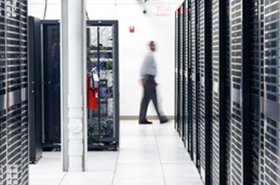 Inside a Hosted Solutions data center. Image courtesy of Hosted Solutions.