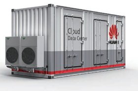 The 20ft version of Huawei's newest IDS1000A data center container