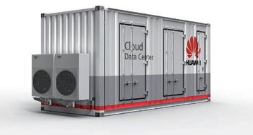 The 20ft version of Huawei's newest IDS1000A data center container