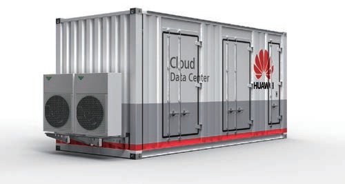  The 20ft version of Huawei's IDS1000A data center container