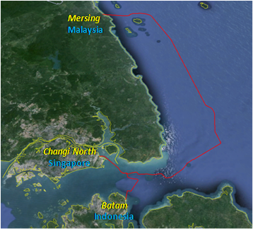 SeaX-1 Cable System Map