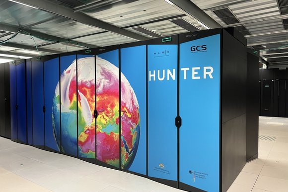 Hunter supercomputer HLRS