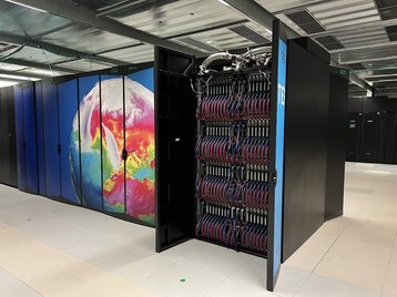 Hunter supercomputer