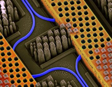 Information super highways inside an IBM Silicon Nanophotonics chip