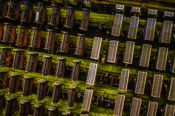 Copper frame BT Tower