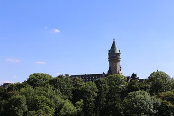 The Tower of Spuerkees Bank, Luxembourg City