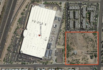 IO campus in Phoenix, and the site of planned expansion