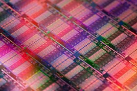 A die of Intel Xeons
