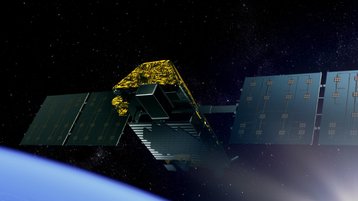 An Iridium NEXT satellite