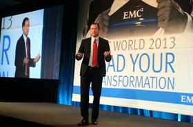 EMC's CTO John Roese talking about ViPR at EMC World 2013 in Las Vegas