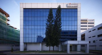 Keppel data center in Singapore