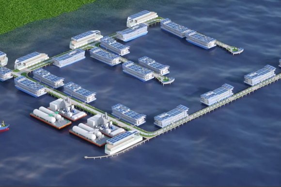 Floating Data Center Concept