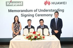 Keppel x Huawei MOU Signing Ceremony Image for Press Release