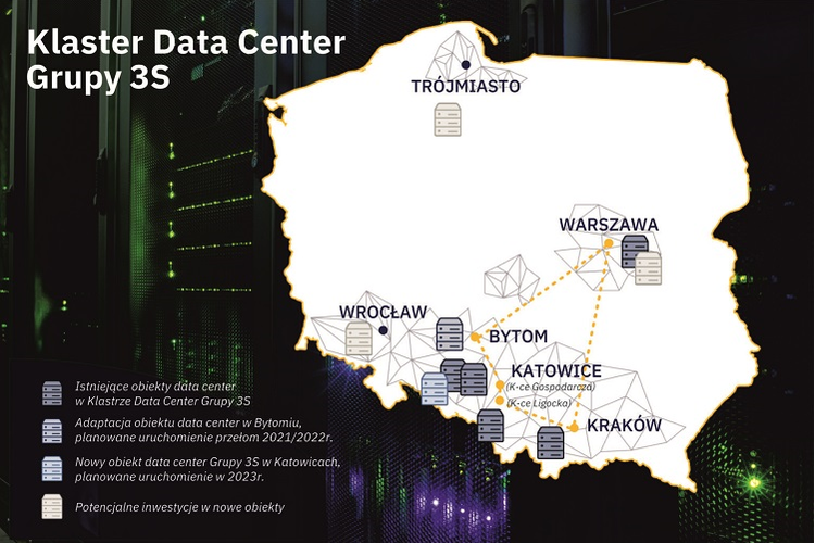 3S Group announces new data center in Katowice, Poland