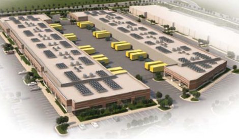 Rendering of the Latisys data center in Ashburn, Virginia