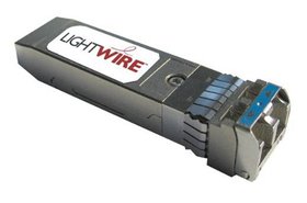A Lightwire optical transceiver. Image courtesy of Lightwire