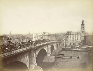 London Bridge, circa 1870