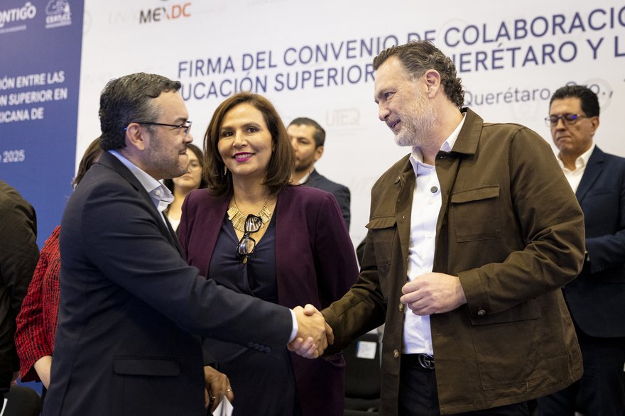 MEXDC fima convenio con universidades de Querétaro  2