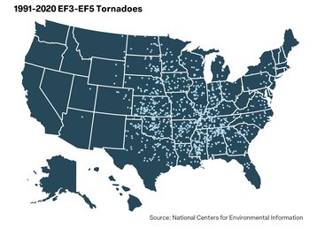 1991-2020 EF3-EF5 tornadoes