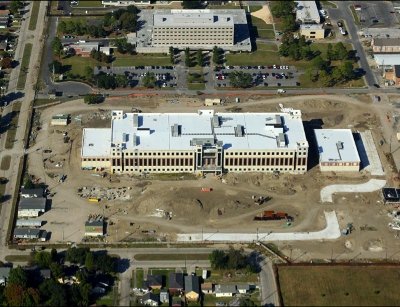 Marine Forces Reserve building in the future Federal City in New Orleans, Louisiana.